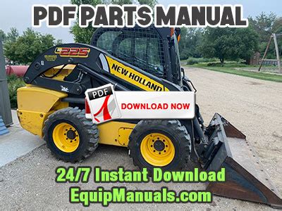 new holland c227 parts manual